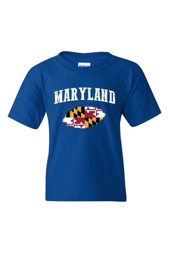 Big Boys T-Shirts and Tank Tops - Maryland Flag