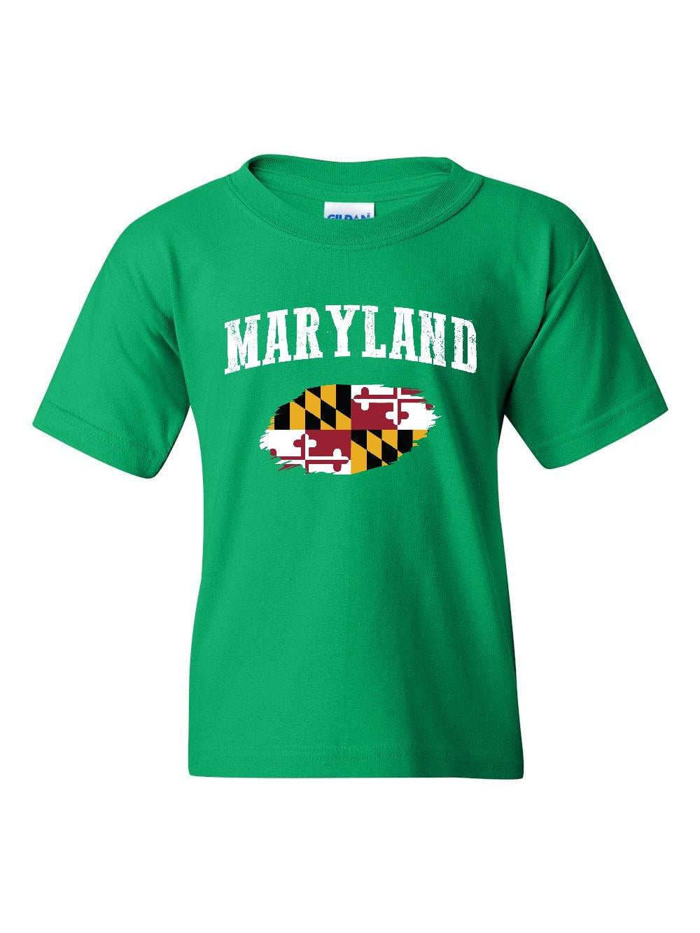 Big Boys T-Shirts and Tank Tops - Maryland Flag - Walmart.com, image size:1000x1333