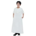thumbnail image 1 of Big Boys Tops Casual Long Tunic Clothing White Size 9-10T, 1 of 9