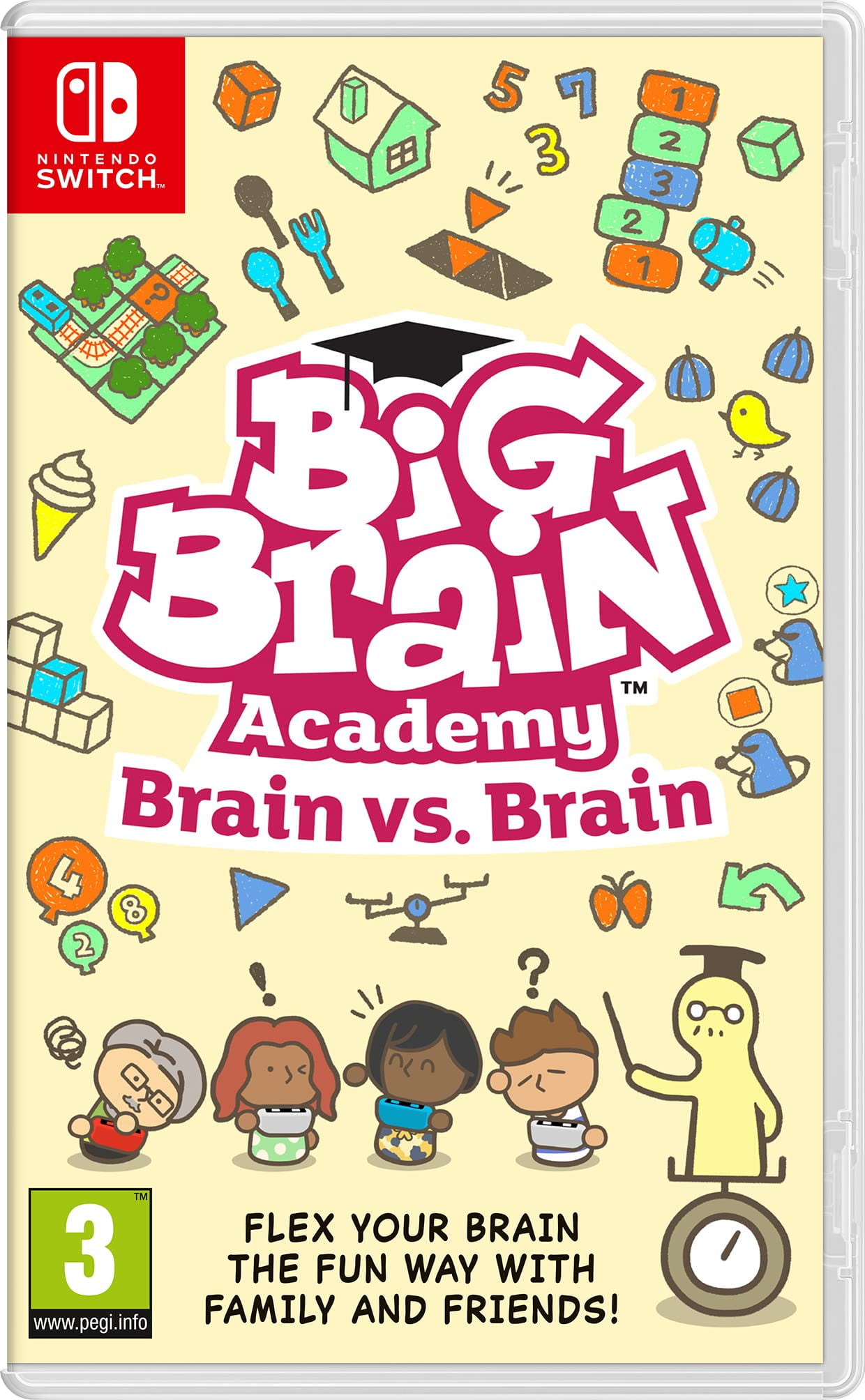 Big Brain Academy Brain vs Brain (Nintendo Switch) (European Version