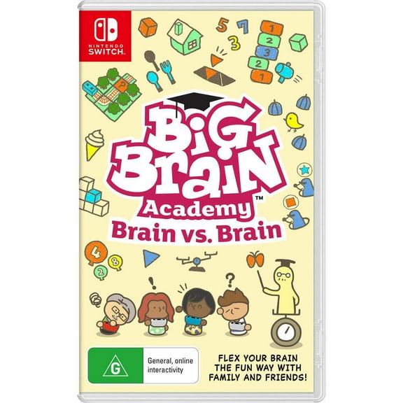Big Brain Academy: Brain vs. Brain - Nintendo Switch