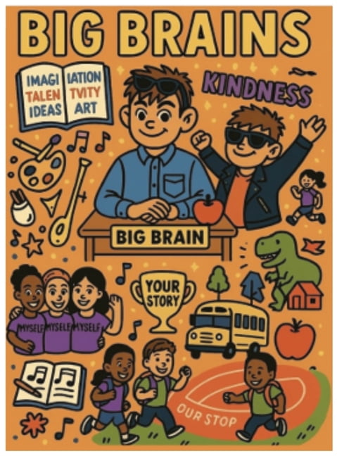 Big Brains, (Hardcover)