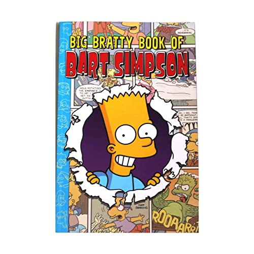 Pre-Owned Big Bratty Book of Bart Simpson (Paperback) 0060721782 9780060721787