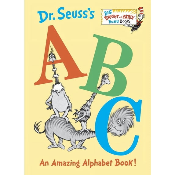 Dr. Seuss Big Bright & Early ABC Board Book, An Alphabet Book for ...