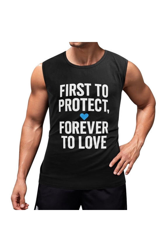 Big Bro Men's Tank Top Muscle Workout Gym Sleeveless T-Shirt Medium