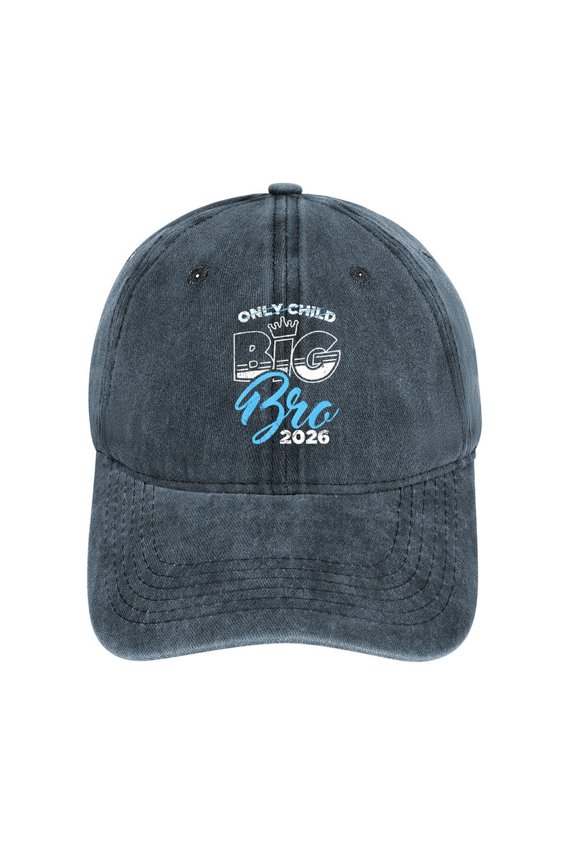 Big Bro Navy Baseball Cap for Men Women, Adjustable Snapback Hats Cotton Hat