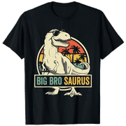 Big Bro Saurus Graphic T-Shirt for Boys T-Shirt Size 8