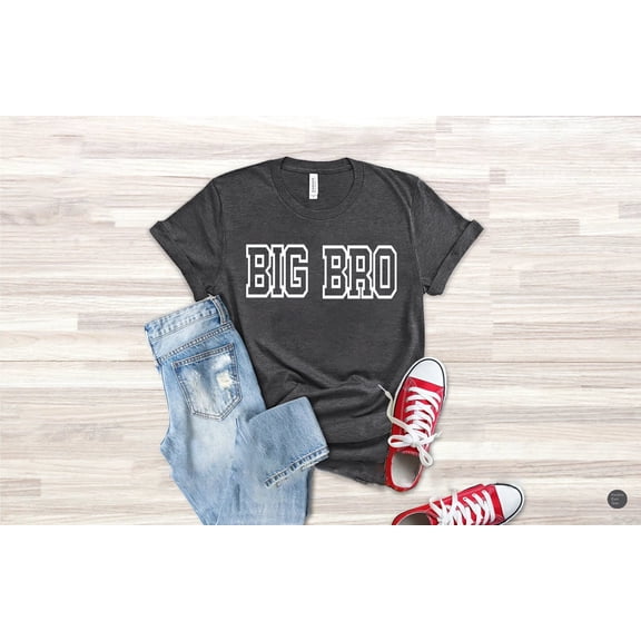 Big Bro Shirts, Big Brother Crewneck, Sibling Shirts Pregnancy Announcement Tees Big Broth