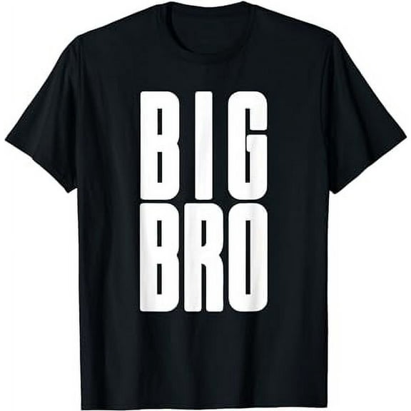 Big Bro - Siblings Men Kids Adult Fraternity Frat Brother T-Shirt