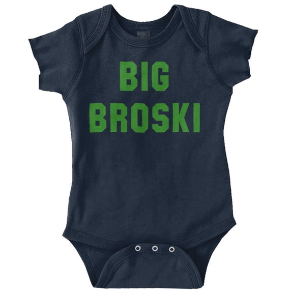 Big Broski Funny Older Brother Bodysuit Jumper Boys Infant Baby Brisco Brands 18M