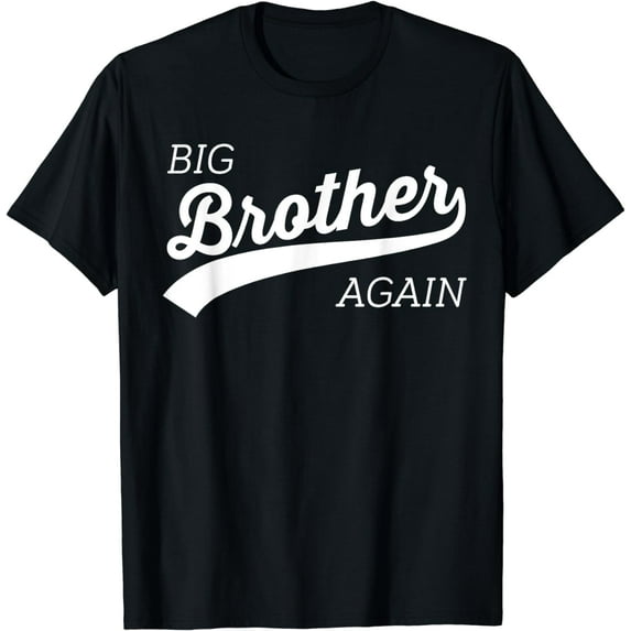 Big Brother Again Design for Boys with Arrow and Heart T-Shirt