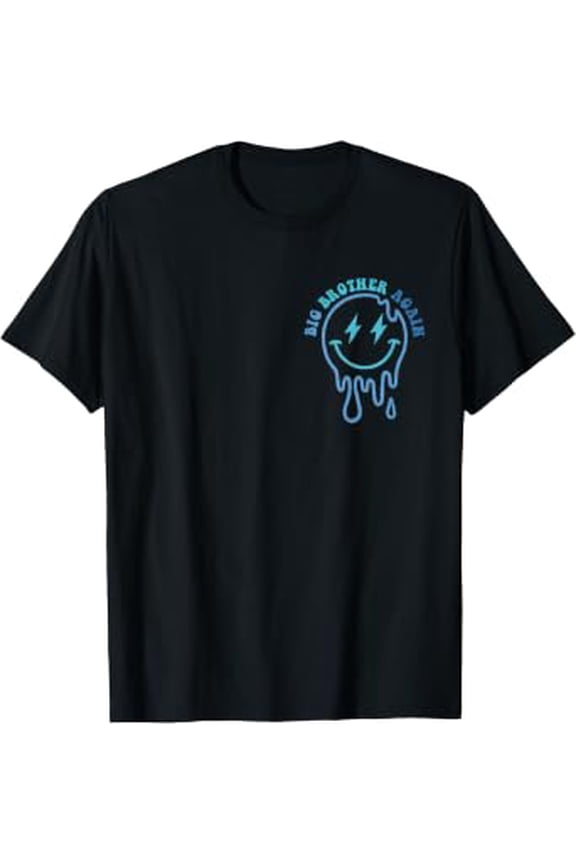 Big Brother Again For Boys Promoted To Big Bro 2 Sided T-Shirt