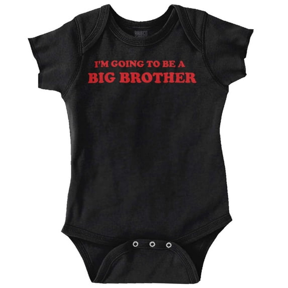 Big Brother Baby Announcement Cute Bodysuit Jumper Boys Infant Baby Brisco Brands 18M