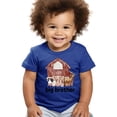 thumbnail image 1 of Big Brother Barn Farm Animals Shirt for Sibling Reveal Baby Announcement Outfits Vintage Royal Shirt 5-6, 1 of 6
