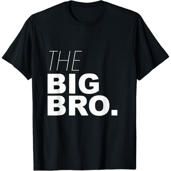 Big Brother Boys For Kids & Adult - The Big Brother T-ShirtMen's and women's gift, black and white T-shirt, size: Extra large S-4XL