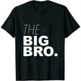 thumbnail image 1 of Big Brother Boys Shirt For Kids & Adult - The Big Brother Black 4XL, 1 of 5