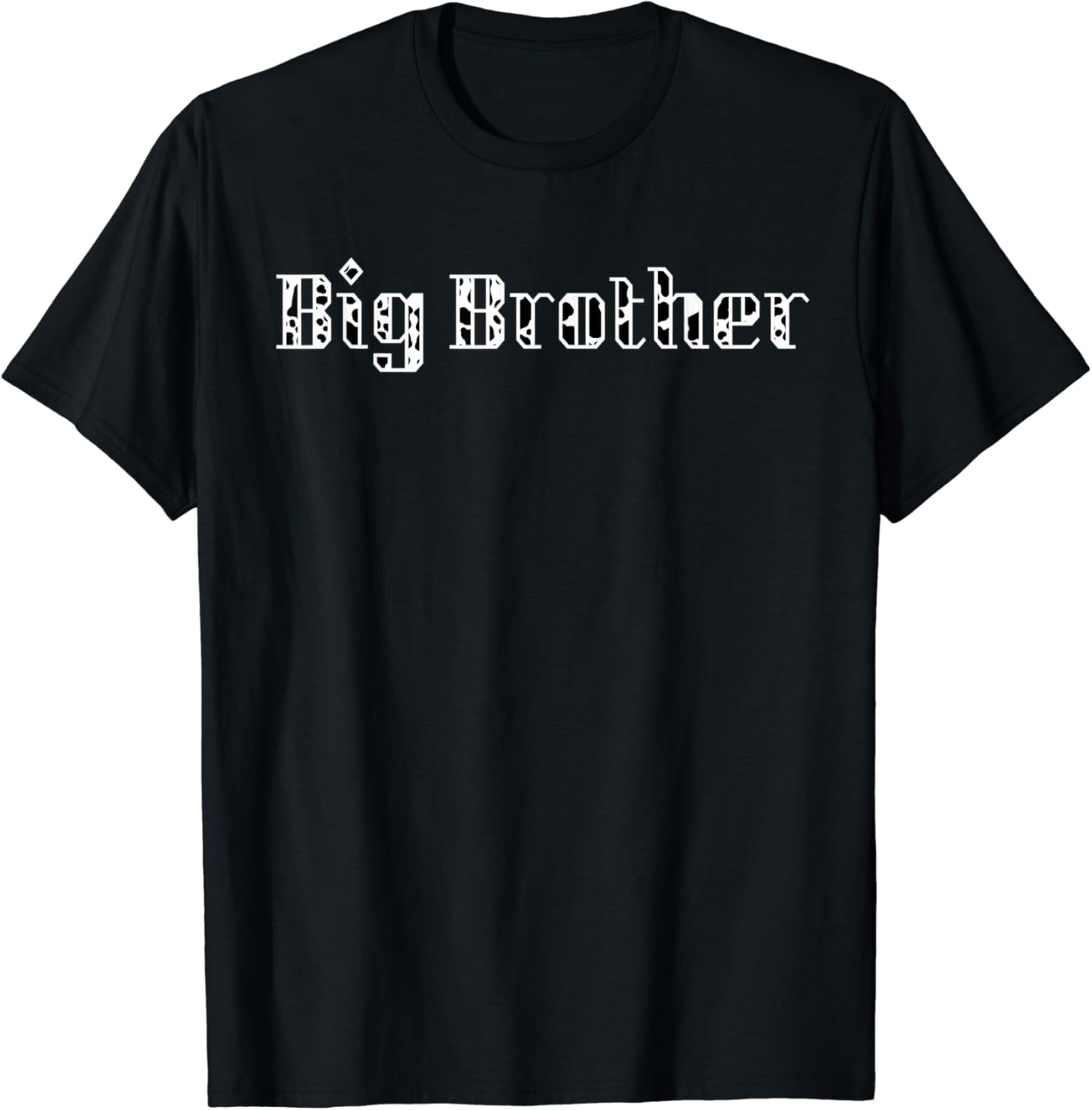 Big Brother Cow Print Cow Pattern Family Day Cowboy T-Shirt Unisex S ...