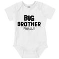 thumbnail image 1 of Big Brother Cute Baby Announcement Bodysuit Jumper Boys Infant Baby Brisco Brands 18M, 1 of 6