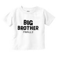 thumbnail image 1 of Big Brother Cute Baby Announcement Youth T Shirt Tee Boys Infant Toddler Brisco Brands 18M, 1 of 5