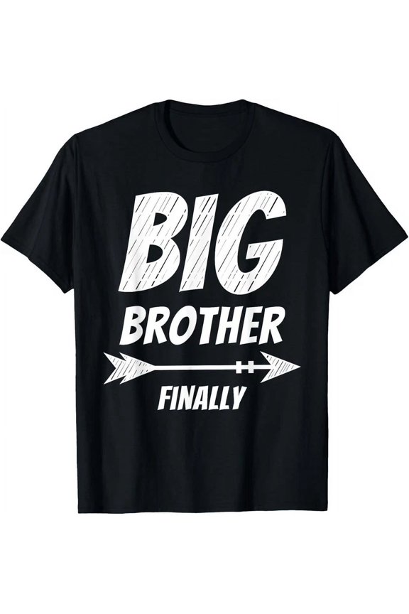 Big Brother Finally Shirt For s Big Bro T-Shirt