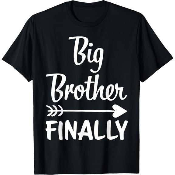 Big Brother Finally T-ShirtBig Brother Gifts Co.100% cotton