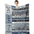 thumbnail image 1 of Big Brother Gift - Gifts for Brother 60" x 50" Blanket - Funny Brother Gifts from Sister - Brother Birthday Gifts - Funny Birthday Gifts for Older Brother - Bro Christmas Graduation Gift Ideas, 1 of 5