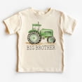 thumbnail image 1 of Big Brother Green Tractor Toddler Shirt Cute Big Bro Farm Life Tee Matching Sibling Outfit Boho Kids Shirts TODDLER SHORT SLEEVE TEE BELLA CANVAS 3001T, 1 of 3