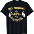 thumbnail image 1 of Big Brother Level Unlocked Soon To Be Big Brother Gift T-Shirt, 1 of 4