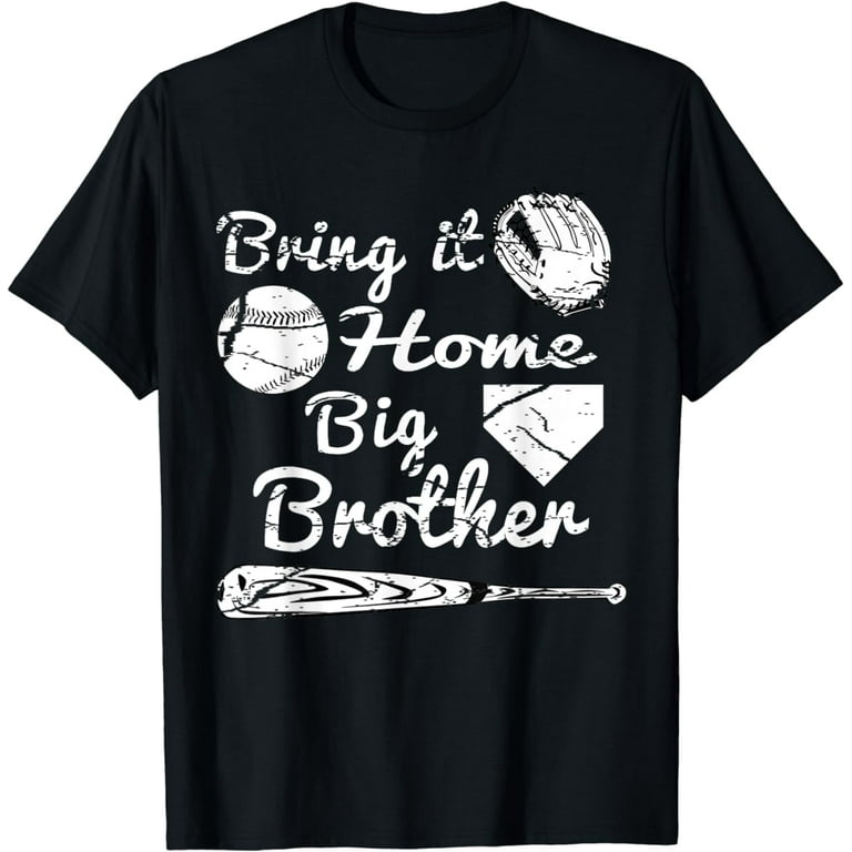 Big Brother Baseball Brother Shirt Big Brother' Unisex Baseball T