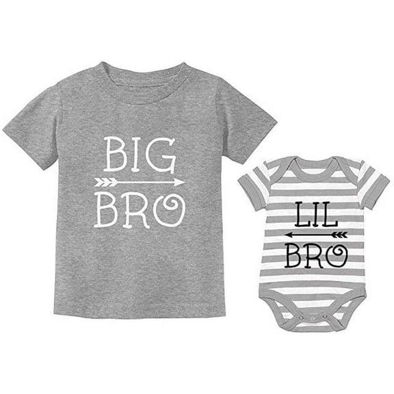 Big Brother, Little Brother Tstars T-shirts - Boys' Matching Outfits - Perfect Gift for Siblings - Celebration of Brotherly Love - Sibling Bonding Apparel