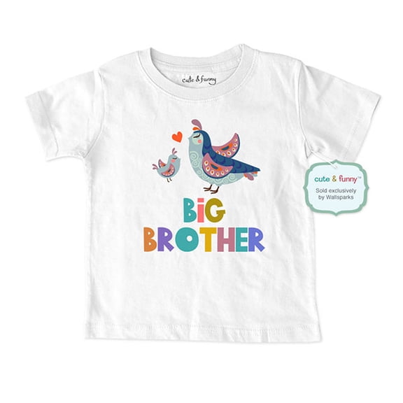 Big Brother Pigeons - wallsparks cute & funny Brand - Soft Infant & Toddler Shirt