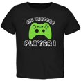 thumbnail image 1 of Big Brother Player 1 New Gamer Toddler T Shirt Black 4T, 1 of 1