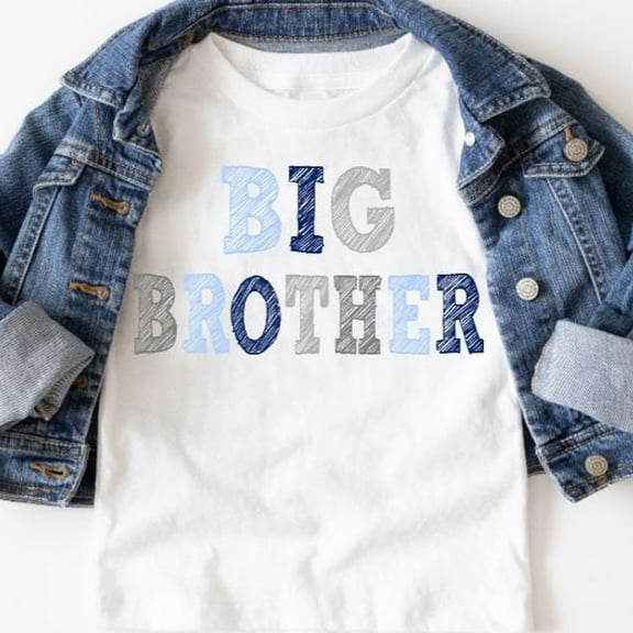Big Brother Shirt, Going To Be A Big Brother, Siblings Shirts, Older Brother, Birth Announcement Tee Shirt, Announcement To Dad Or Grandpa TODDLER SHORT SLEEVE TEE BELLA CANVAS 3001T