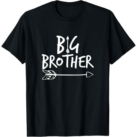 Big Brother Shirt for Toddler, Kids & Adults - Arrow Tshirt T-Shirt