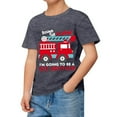 thumbnail image 1 of Big Brother T Shirt Boys Cartoon Car Printed Casual Stylish Short Sleeve T Shirt Top Size 6 Y-7 Y, 1 of 3