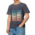 thumbnail image 1 of Big Brother T Shirt Casual Wordart Printed Short Sleeve Stylish Casual Outwear T Shirt Top Size 10 Y-11 Y, 1 of 4