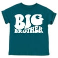 thumbnail image 1 of Big Brother Wavy Retro Matching Sibling Outfits Oceanside Shirt 4T, 1 of 2