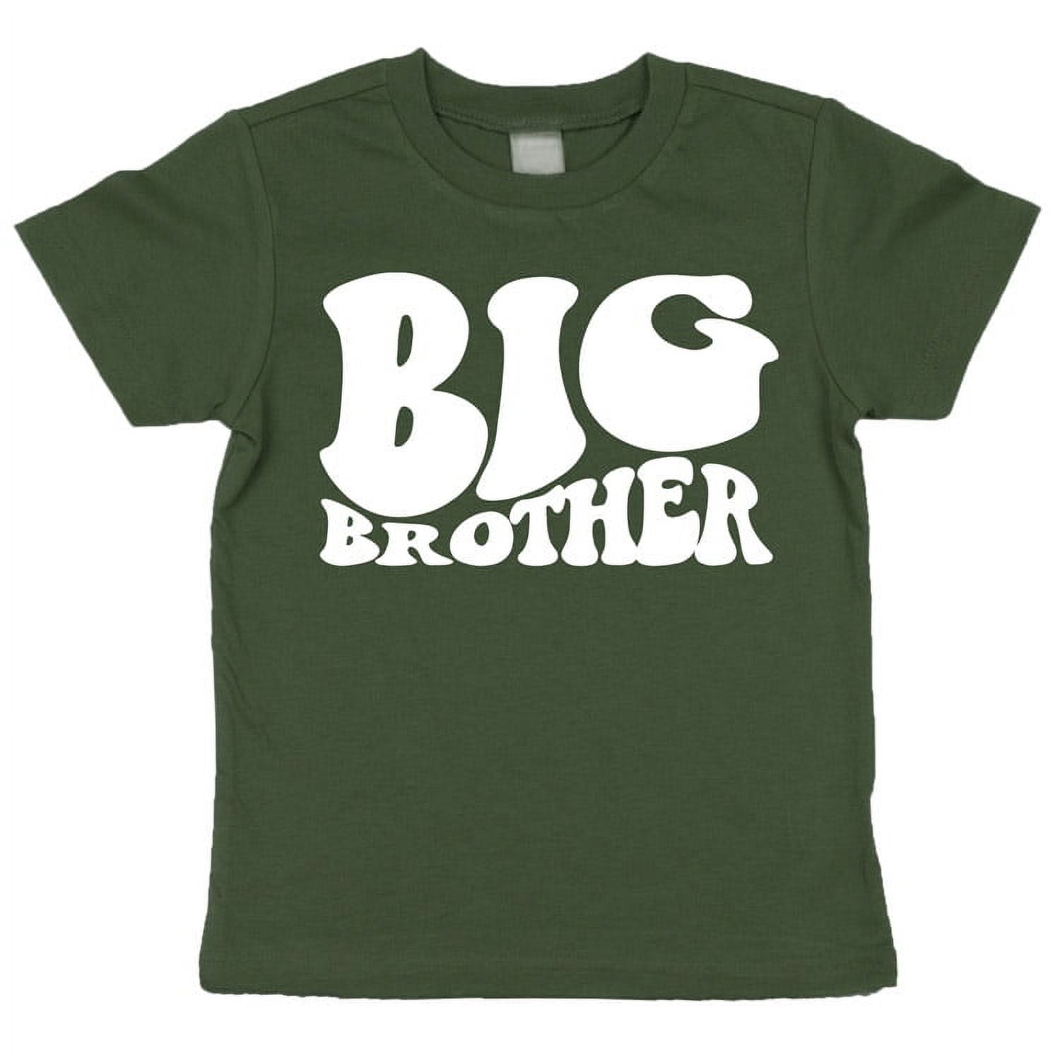 Tstars Big Brother, Little Brother Matching T-Shirts - Toddler & Baby Set -  Black 3T / Lil bro Gray NB (0-3M) - Walmart.com