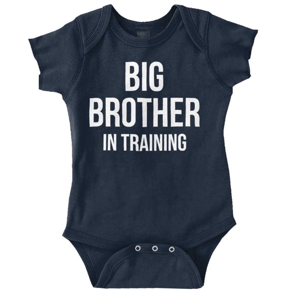 Big Brother in Training Announcement Bodysuit Jumper Boys Infant Baby Brisco Brands 18M