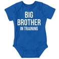 thumbnail image 1 of Big Brother in Training Announcement Bodysuit Jumper Boys Infant Baby Brisco Brands 18M, 1 of 6