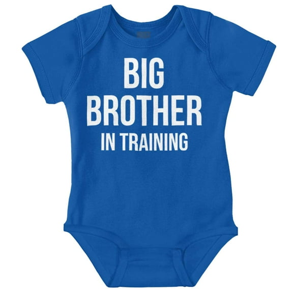 Big Brother in Training Announcement Bodysuit Jumper Boys Infant Baby Brisco Brands 18M