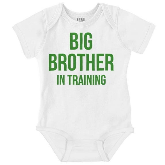 Big Brother in Training Announcement Bodysuit Jumper Boys Infant Baby Brisco Brands 24M