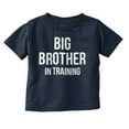 thumbnail image 1 of Big Brother in Training Announcement Youth T Shirt Tee Boys Infant Toddler Brisco Brands 2T, 1 of 5