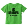 thumbnail image 1 of Big Brother in Training Announcement Youth T Shirt Tee Boys Infant Toddler Brisco Brands 3T, 1 of 5