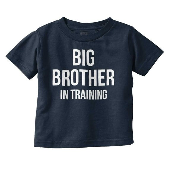 Big Brother in Training Announcement Youth T Shirt Tee Boys Infant Toddler Brisco Brands 3T
