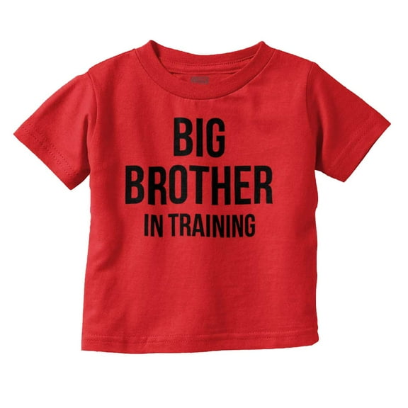 Big Brother in Training Announcement Youth T Shirt Tee Boys Infant Toddler Brisco Brands 4T