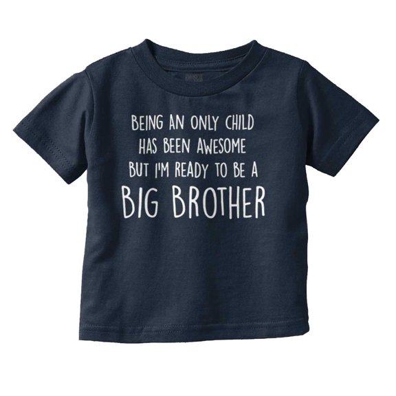 Big Brother's New Baby Announcement Youth T Shirt Tee Boys Infant Toddler Brisco Brands 5T