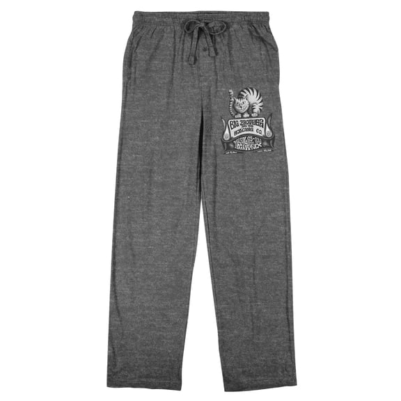 Big Brother & the Holding Company Big Brother Men's Heather Grey Sleep Pants-Large