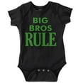 thumbnail image 1 of Big Brothers Rule Oldest Bro Funny Bodysuit Jumper Boys Infant Baby Brisco Brands 12M, 1 of 6