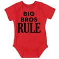 thumbnail image 1 of Big Brothers Rule Oldest Bro Funny Bodysuit Jumper Boys Infant Baby Brisco Brands 12M, 1 of 6